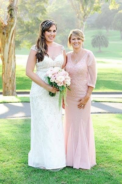 Vestido de mamá de la novia