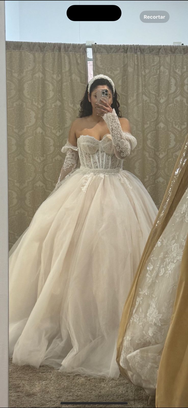 Vestido de novia Riccasposa EA70 GDL