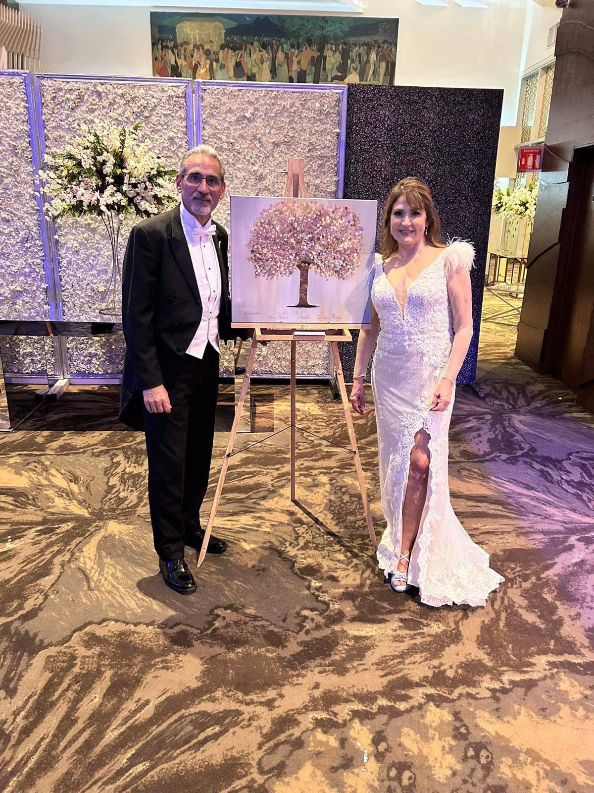 Diana Vargas, artista mágica Árbol de huellas MTY