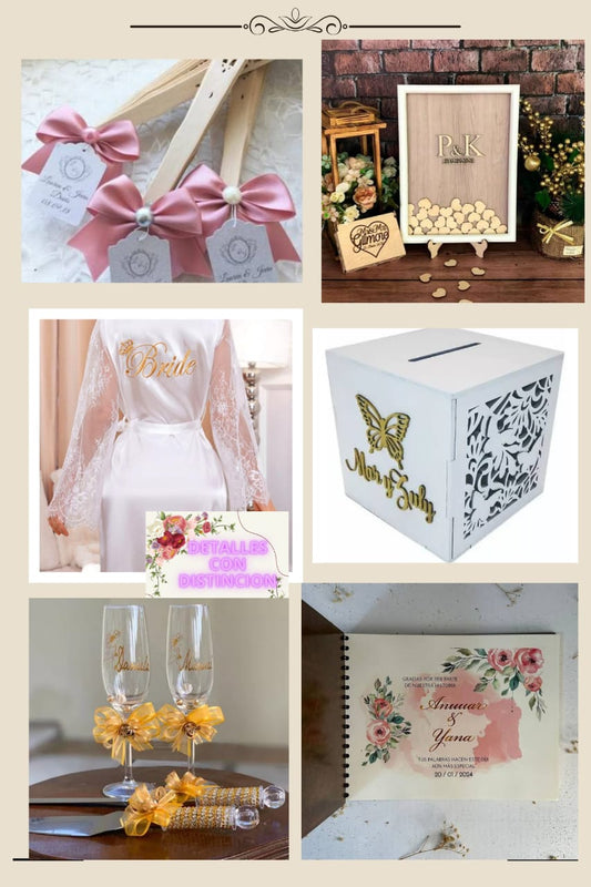 Detalles con Distinción Accesorios y Recuerdos para Boda Chihuahua