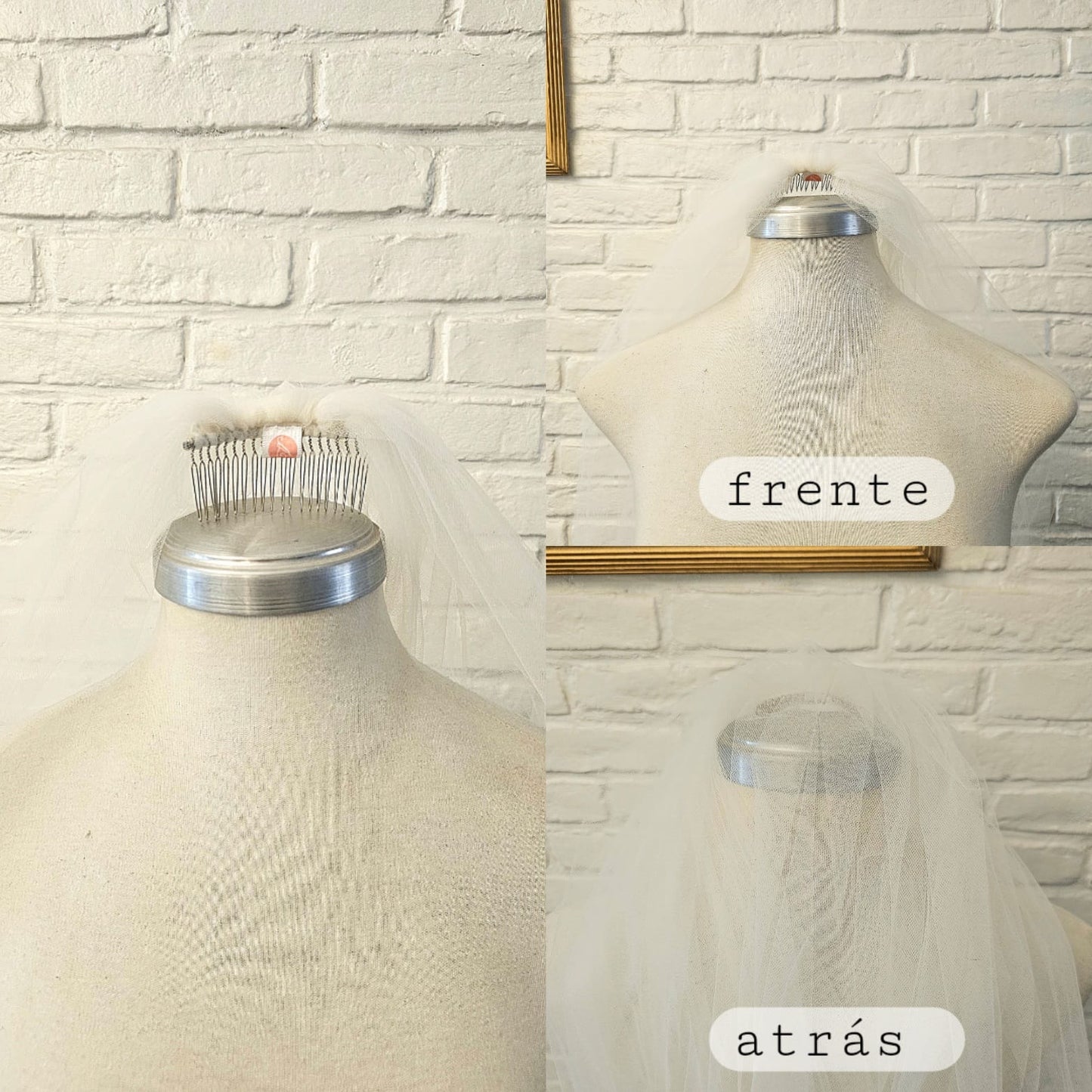 Anticipo Velo de Novia Doble Catedral | Corte Tradicional | Longitud Catedral $2,880 mxn