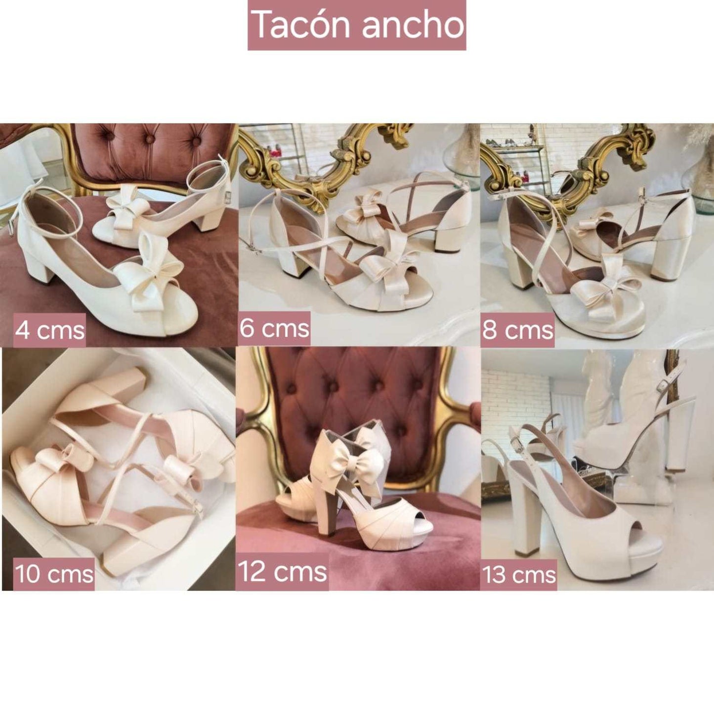 zapatos tacón ancho