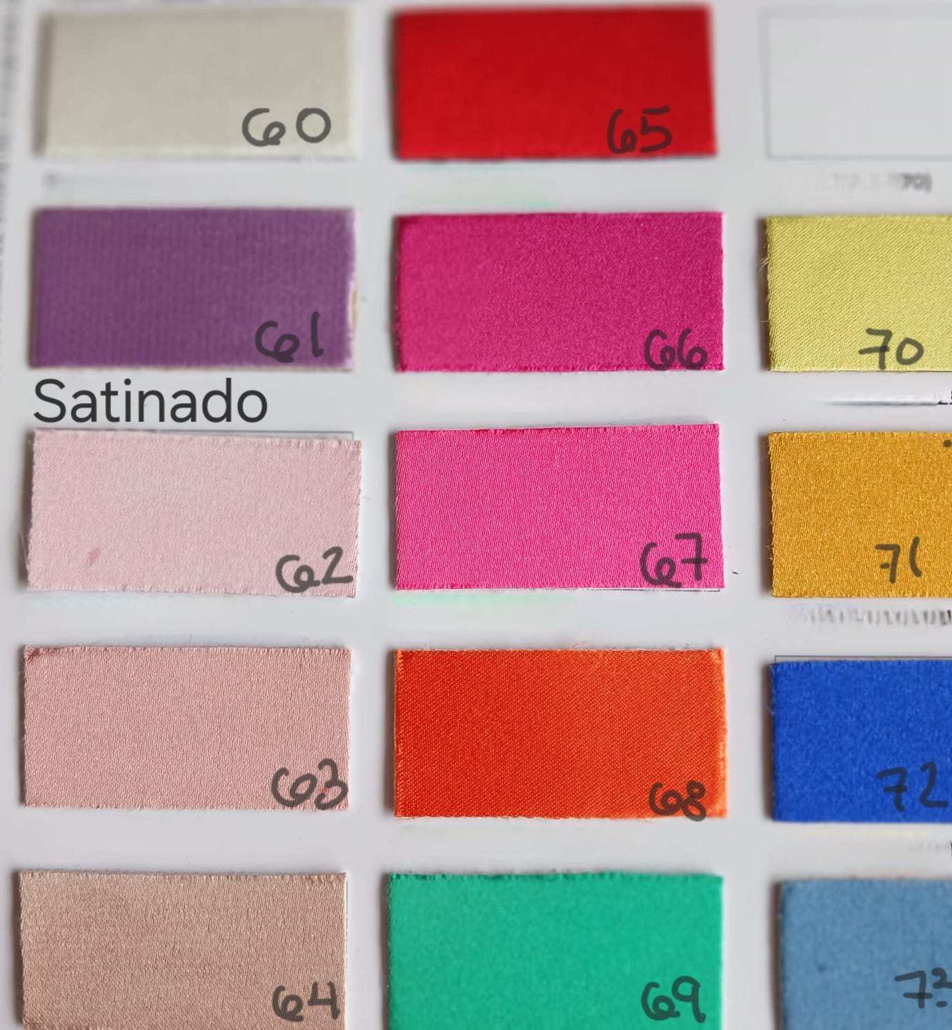 gama de colores para zapatos personalizados