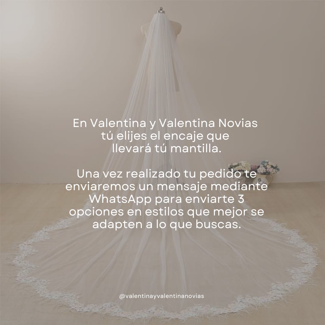 velo de novia personalizado