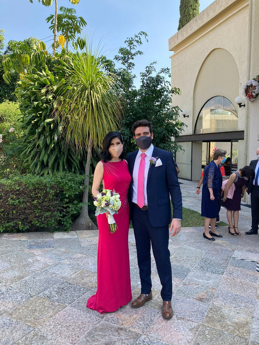 Vestido de noche AG63 VENDIDO