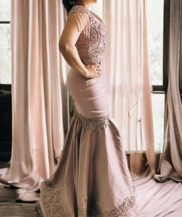 Vestido noche AR64