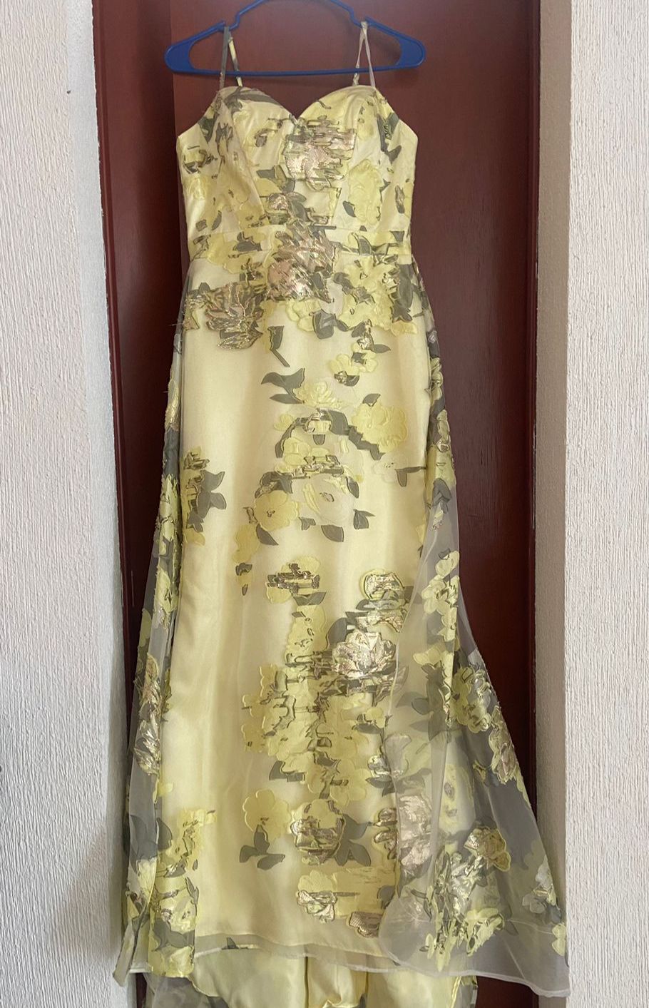 Vestido de Noche Amarillo PG18 Querétaro