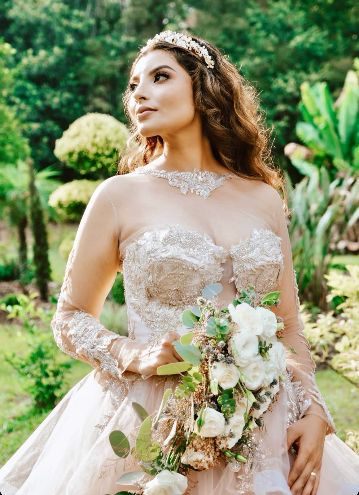 vestido de novia on olanes