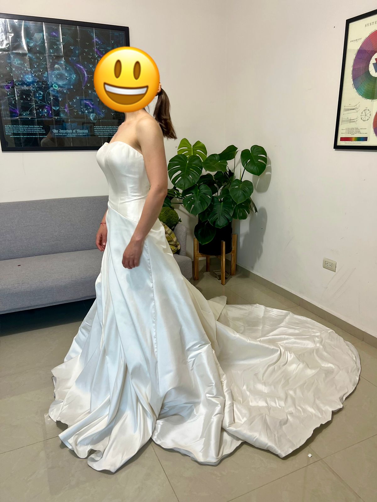 vestido de novia escote corazón