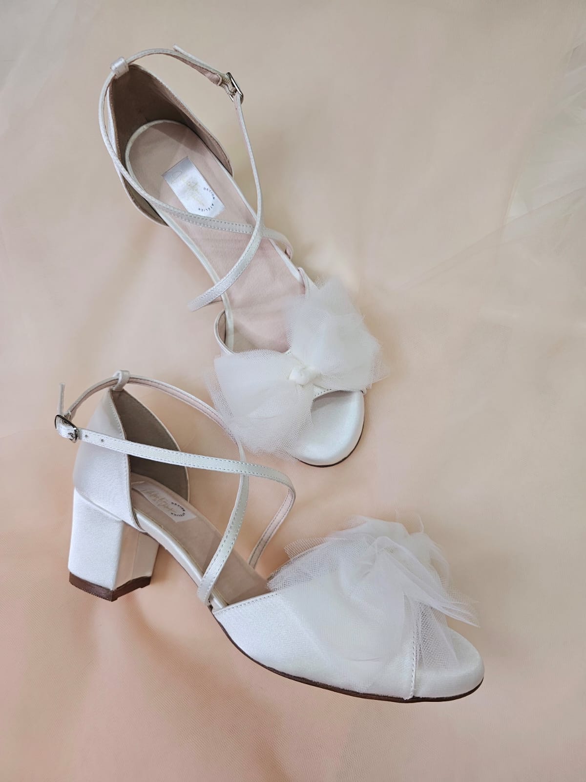 zapato de novia ivory