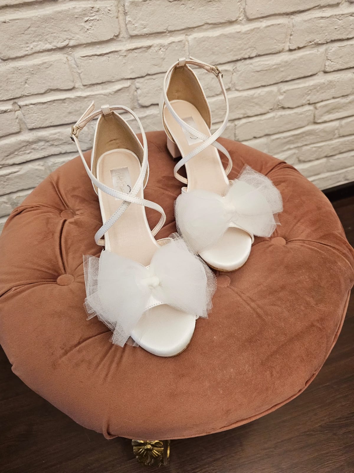 Anticipo para Zapato de novia Sandra $2,590 mxn