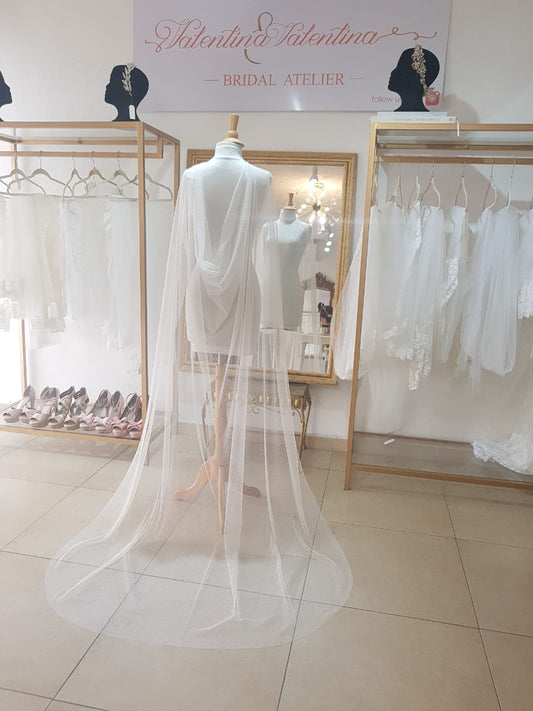 velo de novia para boda boho