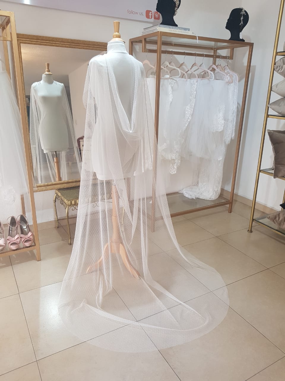 velo de novia estilo boho