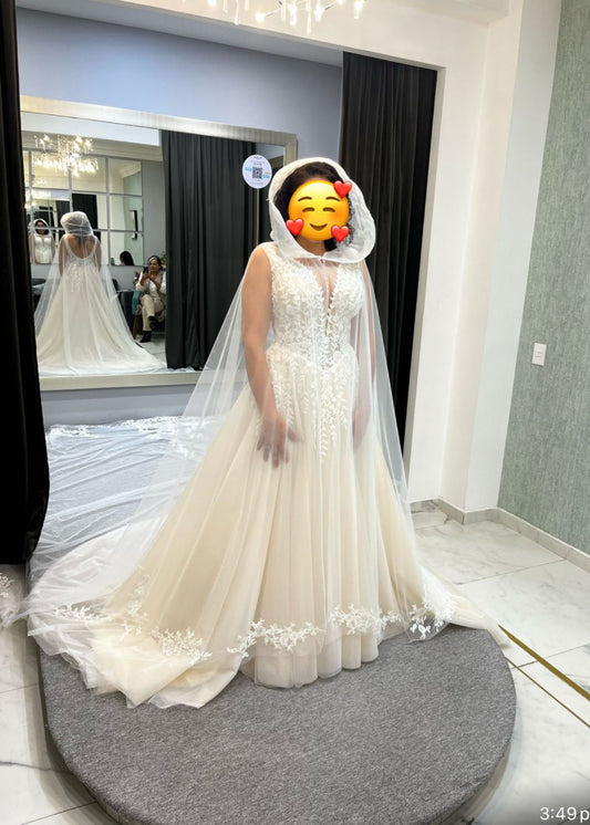 Vestido de Novia Preloved Carolina Vazquez JD99 Guadalajara