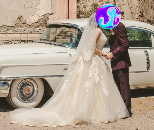 Vestido de Novia preloved Morilee by Madeline Gardner AC99 Durango