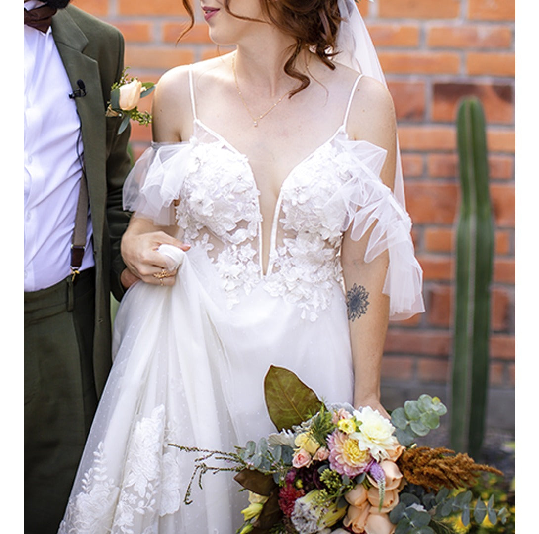 Vestido de Novia Preloved Shantal Hipolito CF39 Guadalajara