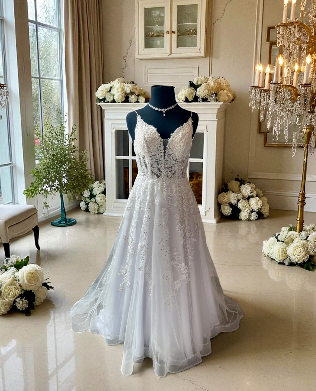 Vestido de Novia Preloved Ladivine by Cinderella Divine LR58 Monterrey