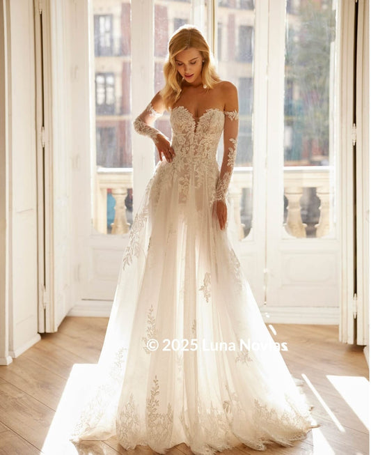 Vestido de Novia Nuevo Luna Novias by Rosa Clará CH08 Sonora