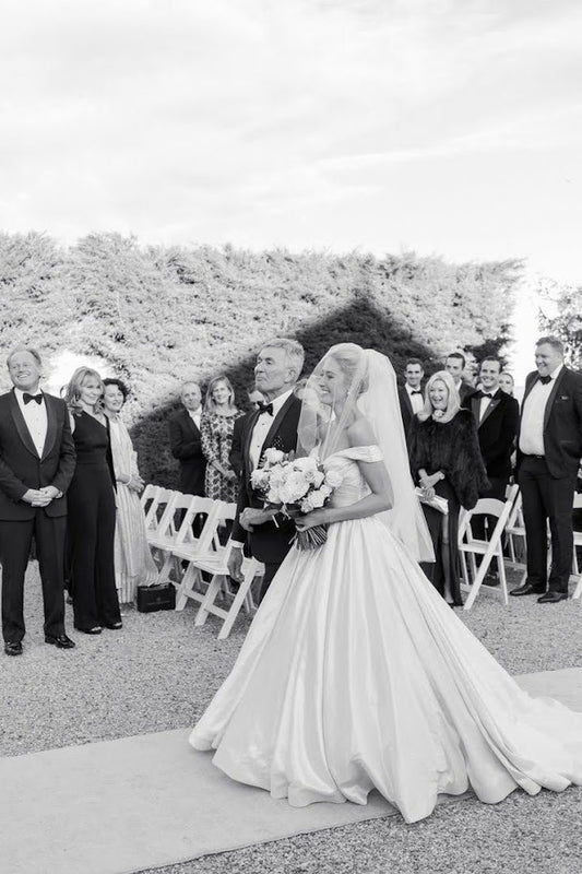 velo de novia corto de 2 capas