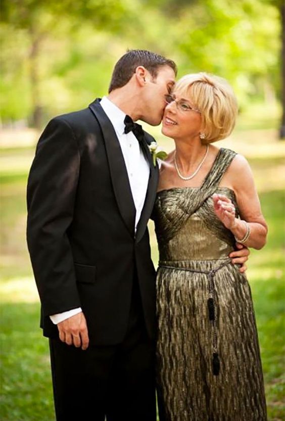 Vestido de mama de la novia