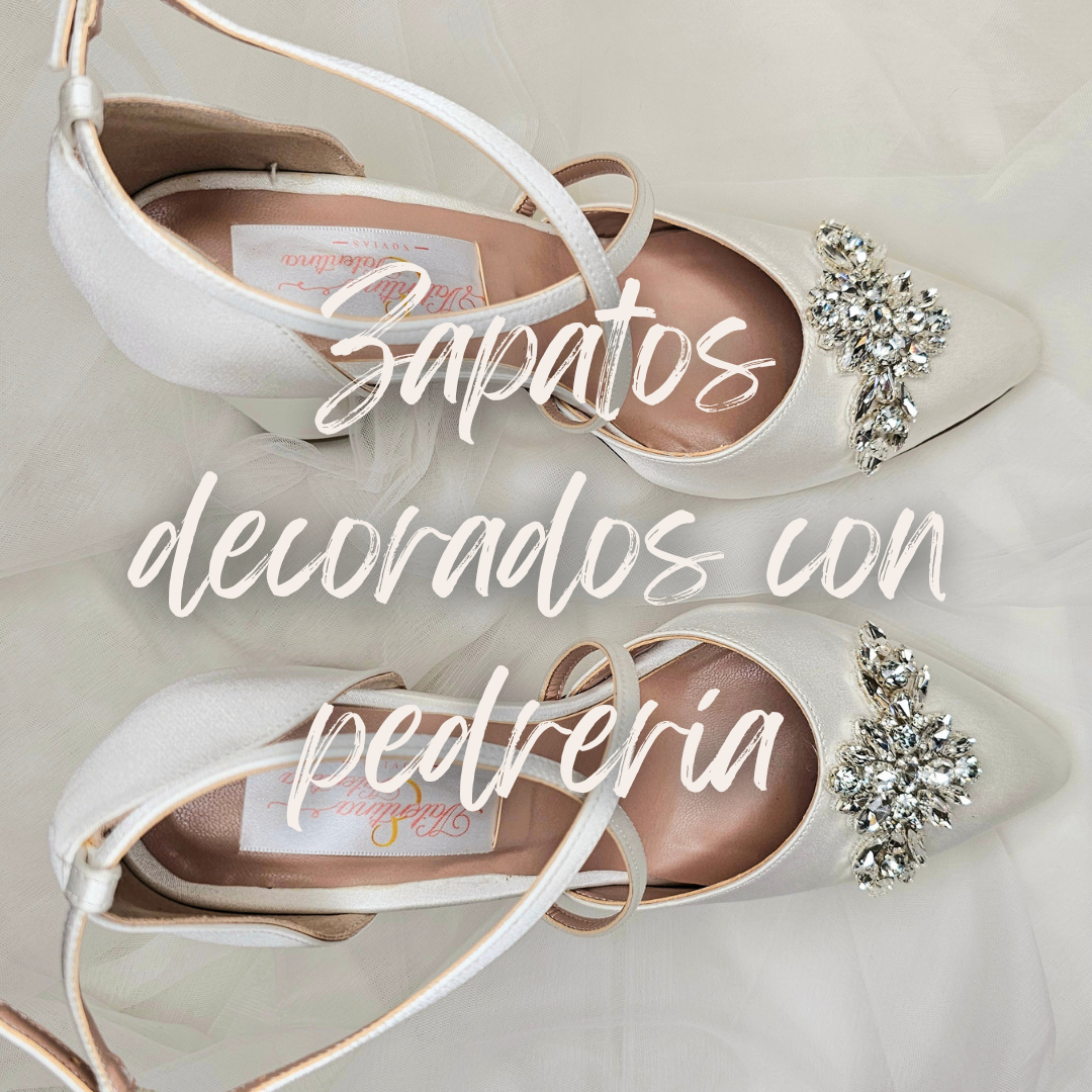 Calzado con pedrería