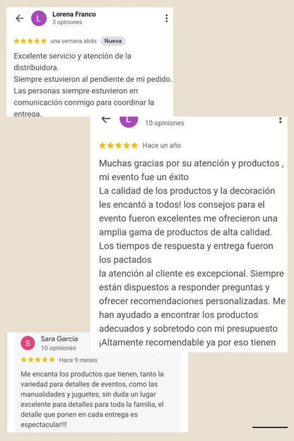 Detalles con Distinción Accesorios y Recuerdos para Boda Chihuahua