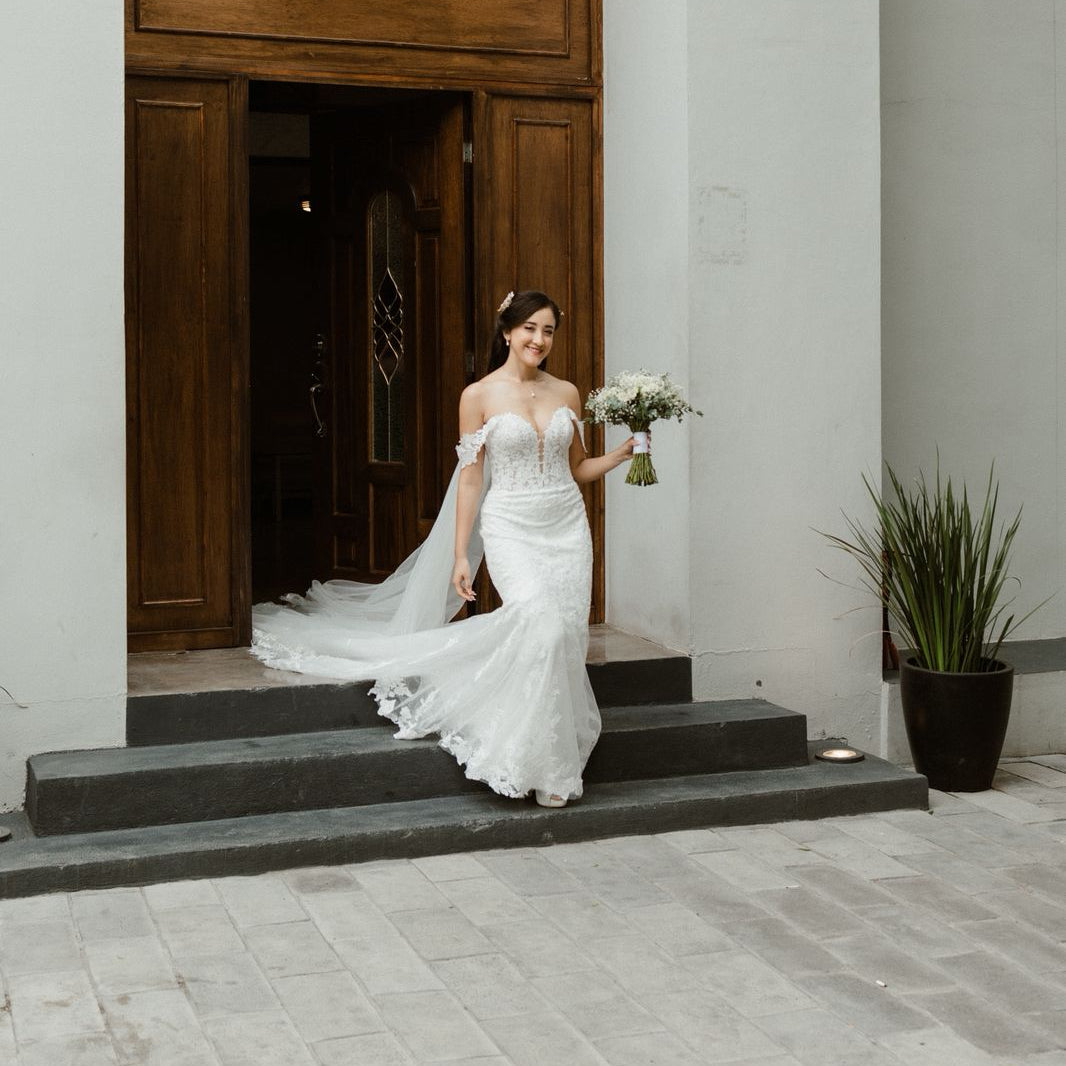 Vestido de Novia Preloved Justin Alexander MH55 Monterrey