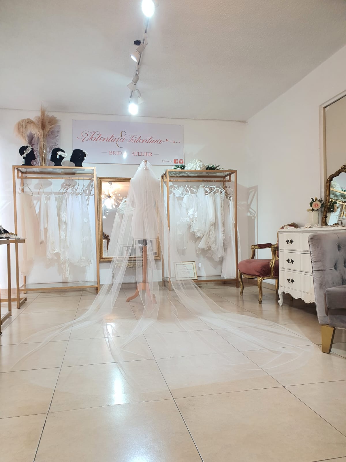 velo de novia sencillo largo