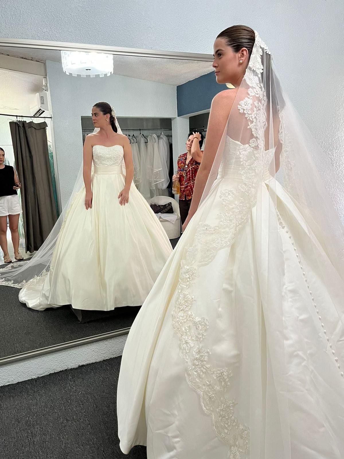 Vestido de Novia Angelique PM74 GDL