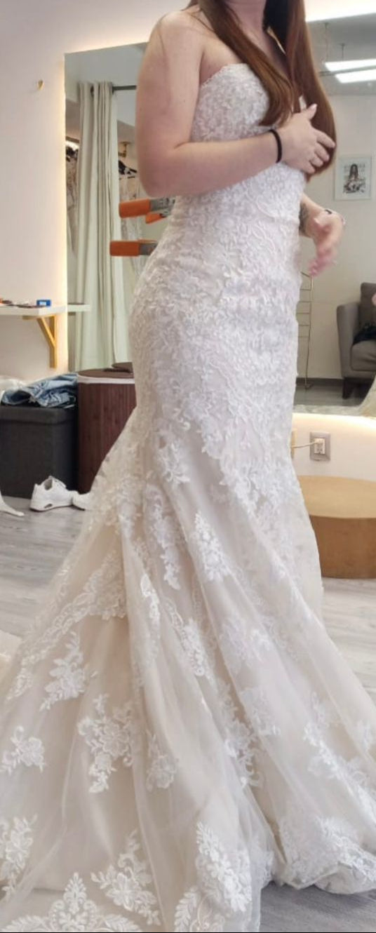 Vestido de Novia Rosa Clará LV33 GDL