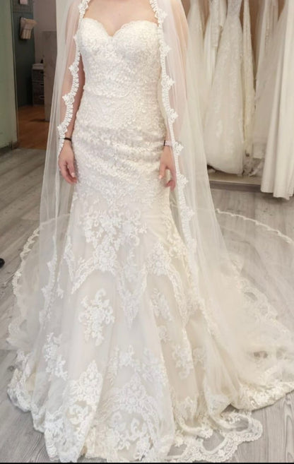 Vestido de Novia Rosa Clará LV33 GDL