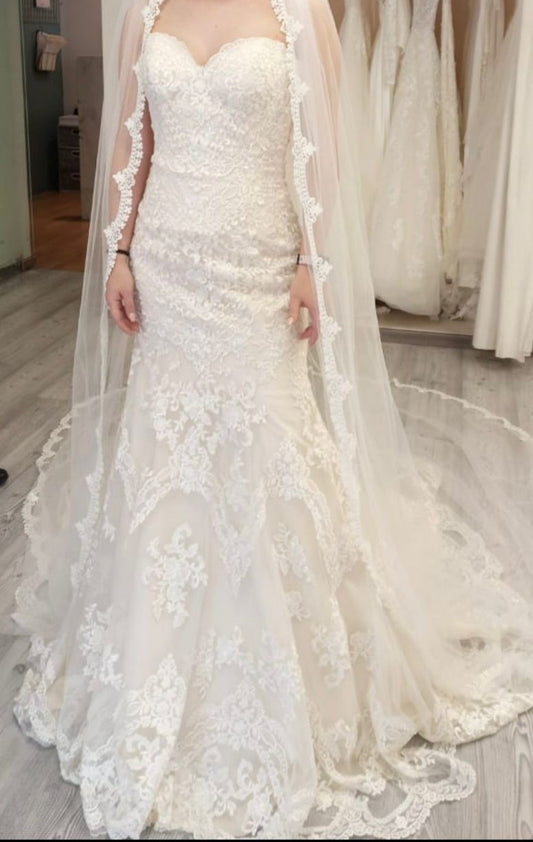Vestido de Novia Rosa Clará LV33 GDL