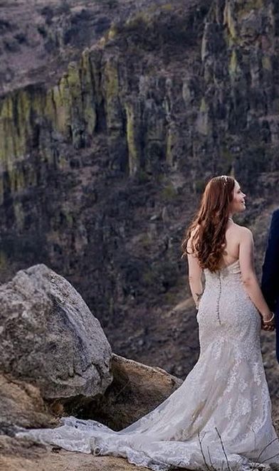 Vestido de Novia Rosa Clará LV33 GDL