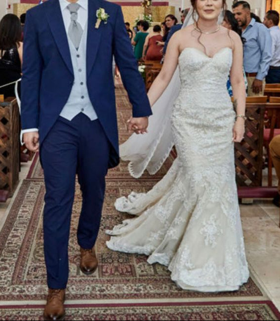 Vestido de Novia Rosa Clará LV33 GDL