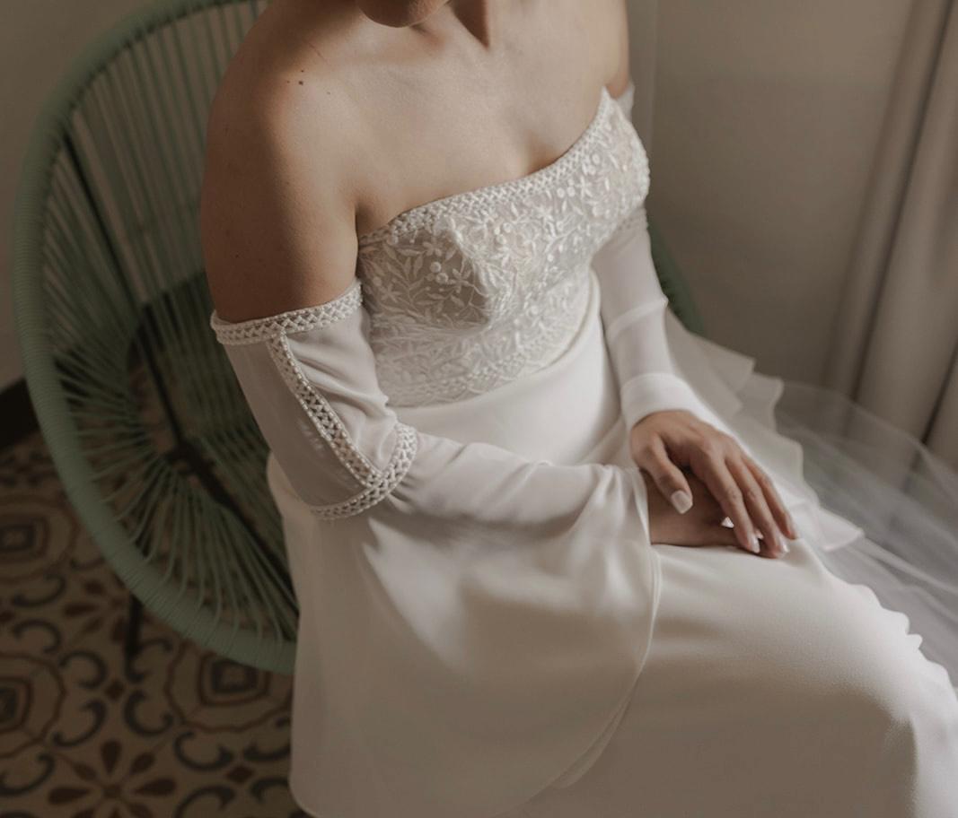vestido de novia boho