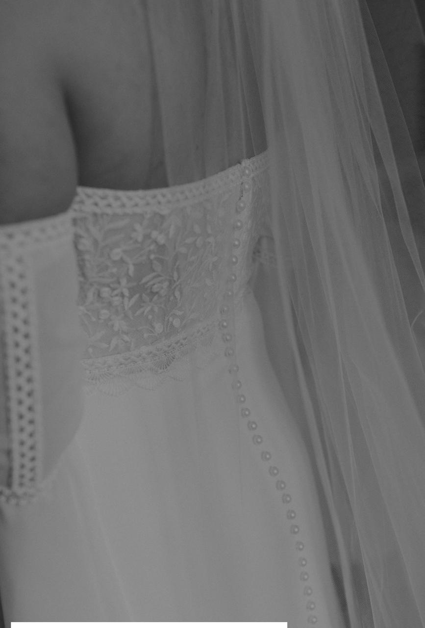 vestido de novia corte imperio