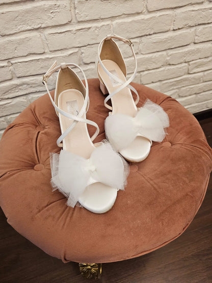 Anticipo para Zapato de novia Sandra $2,590 mxn