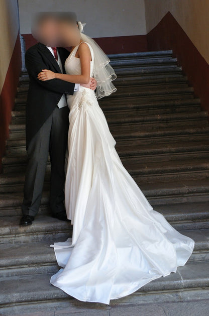 Vestido de Novia Preloved Diseño Exclusivo MH02 Querétaro