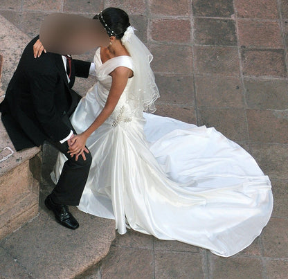 Vestido de Novia Preloved Diseño Exclusivo MH02 Querétaro