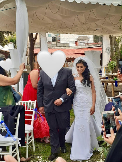 Vestido de Novia Preloved Diseñador Independiente NR10 CDMX