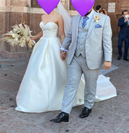 Vestido de Novia Preloved Pronovias MW85 Monterrey