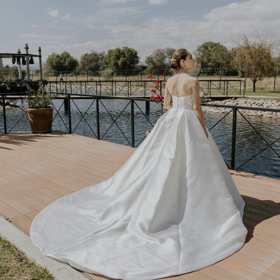 Vestido de Novia Preloved Pronovias MW85 Monterrey