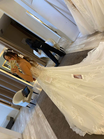 Vestido de Novia Preloved Pronovias IF95 Guadalajara VENDIDO