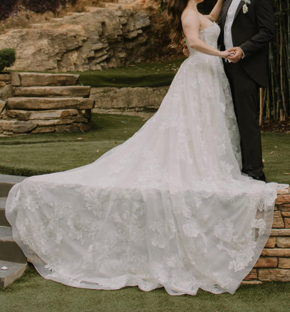 Vestido de NoviaPreloved Justin Alexander AM73 Monterrey