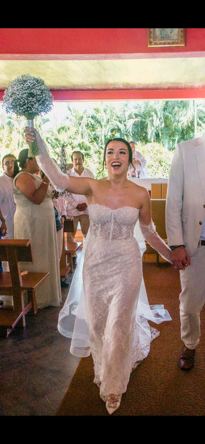 Vestido de Novia Preloved Marchesa SA57 Monterrey