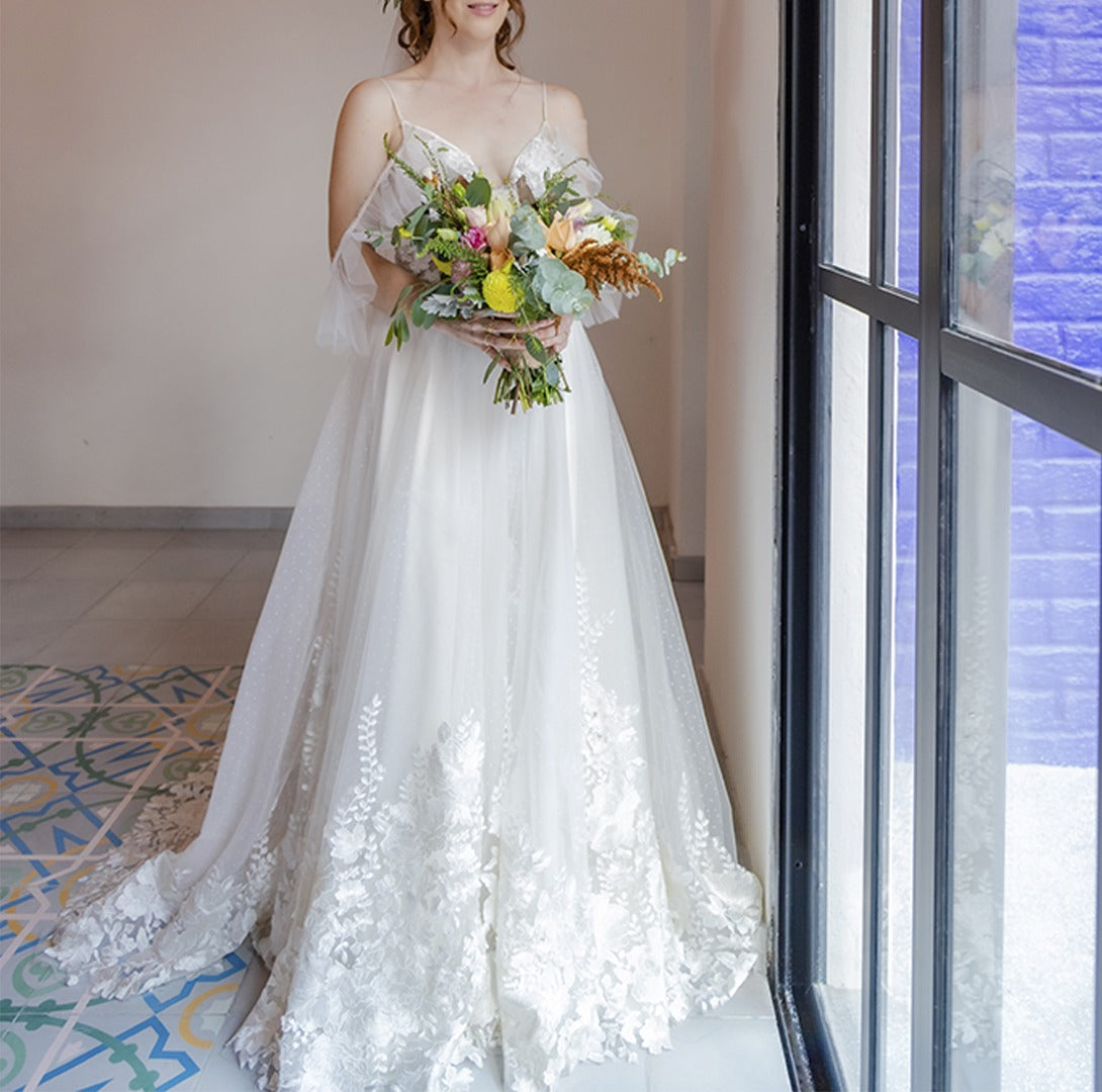 Vestido de Novia Preloved Shantal Hipolito CF39 Guadalajara