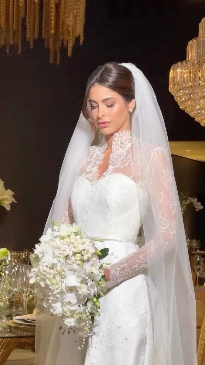 Anticipo Velo de Novia Doble Catedral | Corte Tradicional | Longitud Catedral $2,680 mxn