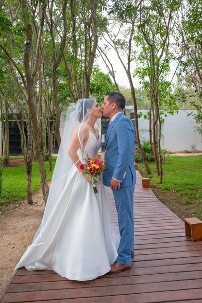 Vestido de Novia Preloved Justin Alexander IA91 Querétaro