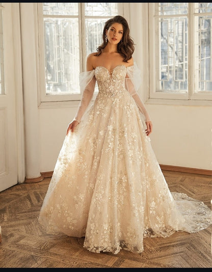 Vestido de Novia Nuevo Moonlight Bridal EB27 Hidalgo