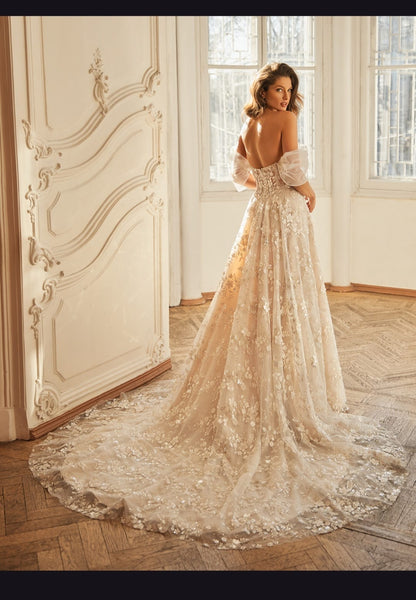 Vestido de Novia Nuevo Moonlight Bridal EB27 Hidalgo